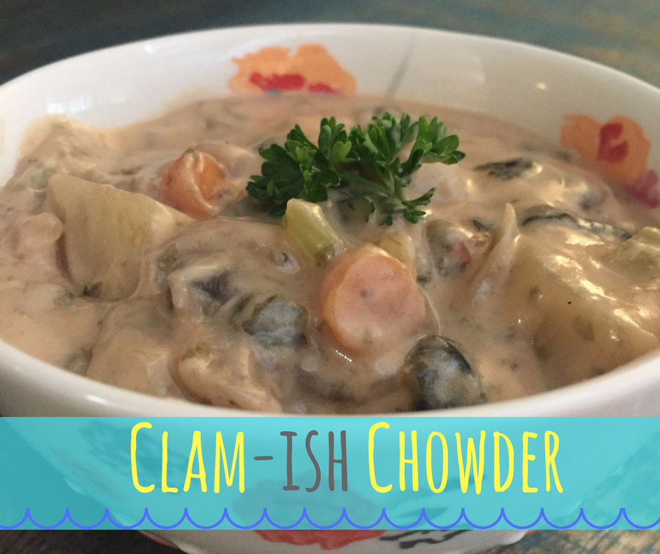 CLAM-ISH CHOWDER aka Glam Chowder - by Isa Chandra Moskowitz